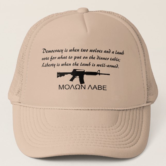 Gorra De Camionero Libertad explicada (Anverso)