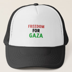 Gorra De Camionero Libertad para el Genocidio de Gaza