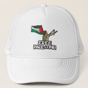 Gorra De Camionero Libertad para palestinos con bandera de Rehermana