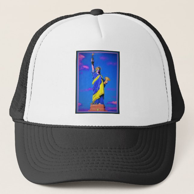 Gorra De Camionero Libertad ucraniana (Anverso)