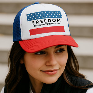 Gorra De Camionero Libertad Un verdadero patriota