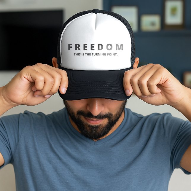 Gorra De Camionero Libertad Un verdadero patriota (Subido por el creador)