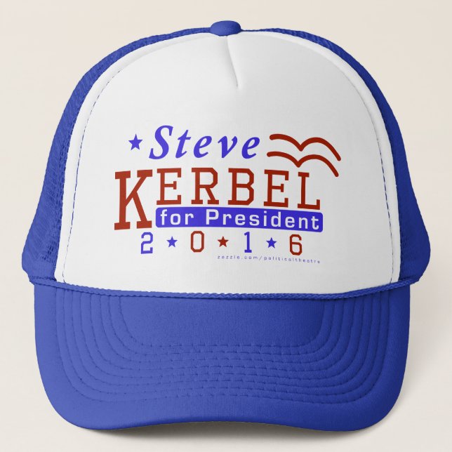 Gorra De Camionero Libertario 2016 del presidente elección de Steve (Anverso)