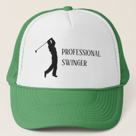 Gorra De Camionero Libertino del profesional del jugador de golf del