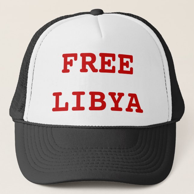 GORRA DE CAMIONERO LIBIA LIBRE (Anverso)