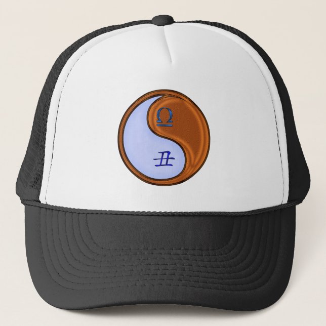Gorra De Camionero Libra & Buey de Madera (Anverso)