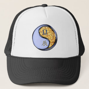 Gorra De Camionero Libra & Dragón de Fuego