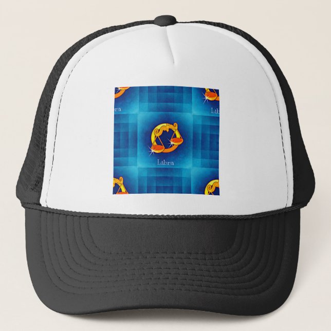 Gorra De Camionero libra horoscope (Anverso)