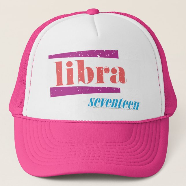 Gorra De Camionero Libra LtPink (Anverso)