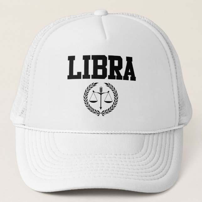 Gorra De Camionero Libra Trucker Hat (Anverso)