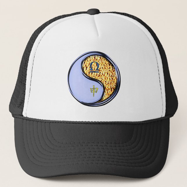 Gorra De Camionero Libra y Mono de Fuego (Anverso)
