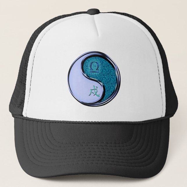 Gorra De Camionero Libra y Perro de Agua (Anverso)