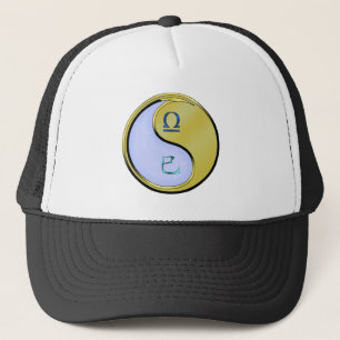 Gorra De Camionero Libra y Serpiente de Metal