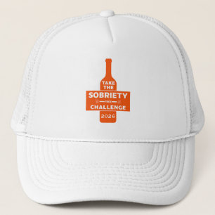Gorra De Camionero Libre de alcohol y sobrio