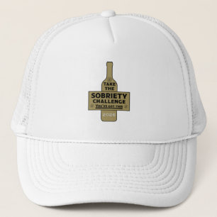 Gorra De Camionero Libre de Alcohol y Sobrio
