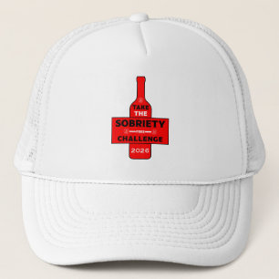 Gorra De Camionero Libre de alcohol y sobrio