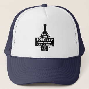 Gorra De Camionero Libre De Alcohol Y Sobrio