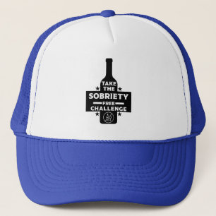 Gorra De Camionero Libre De Alcohol Y Sobrio