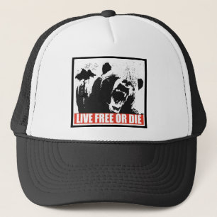 Gorra De Camionero Libres vivos o mueren
