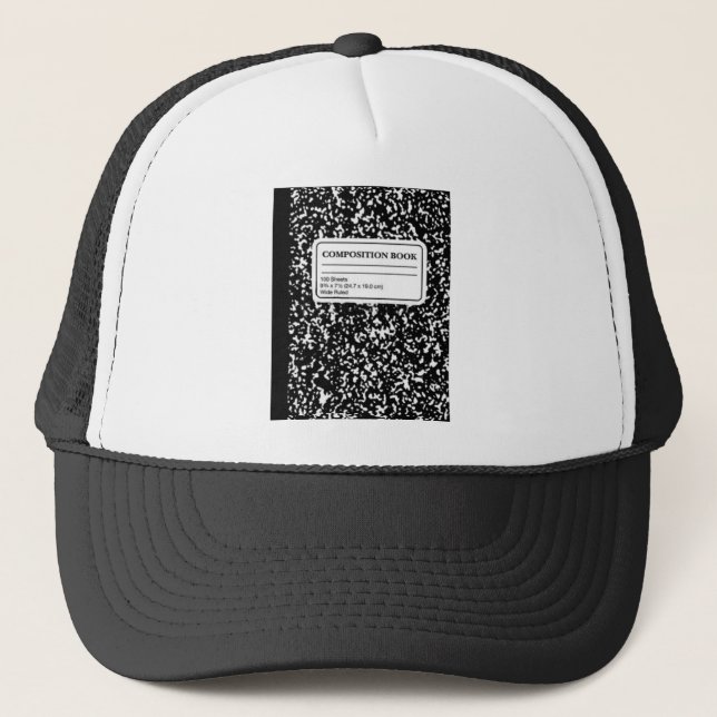 Gorra De Camionero Libro de composición/profesor-alumno (Anverso)
