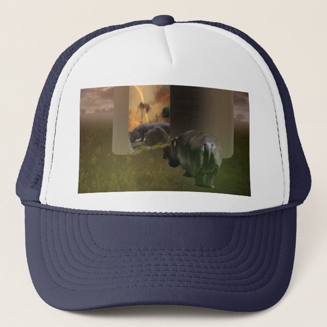 Gorra De Camionero Libro de Hippo, (Anverso)