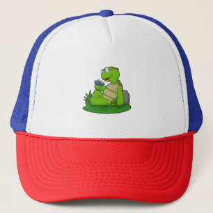 Gorra De Camionero Libro de lectura de tortugas