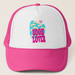 Gorra De Camionero Libro Lover Diversión Leer Logotipo Negrita Decir