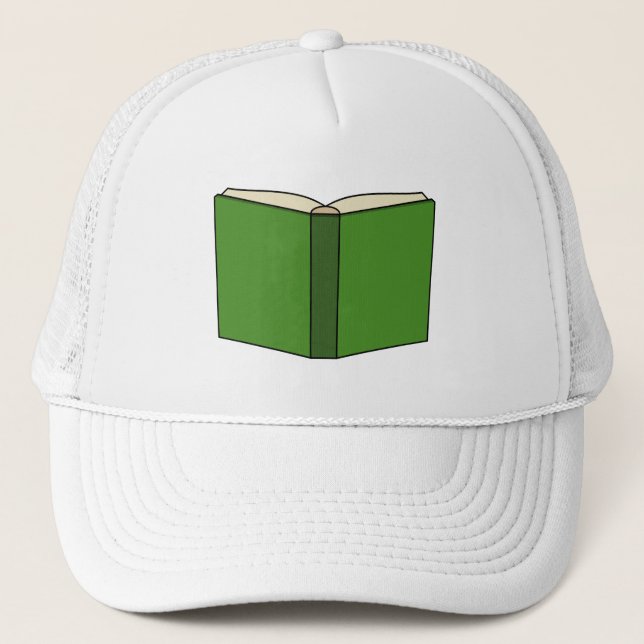 Gorra De Camionero Libro Verde personalizado (Anverso)
