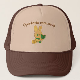 Gorra De Camionero Libros abiertos