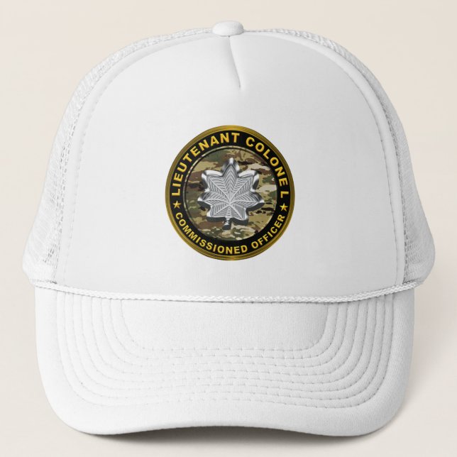 Gorra De Camionero Lieutenant Colonel (Anverso)
