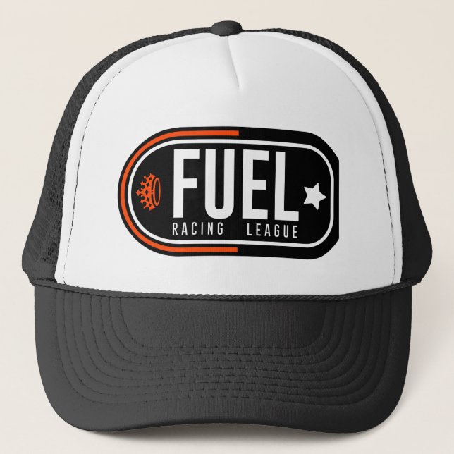 Gorra De Camionero Liga de Carreras FUEL (Anverso)