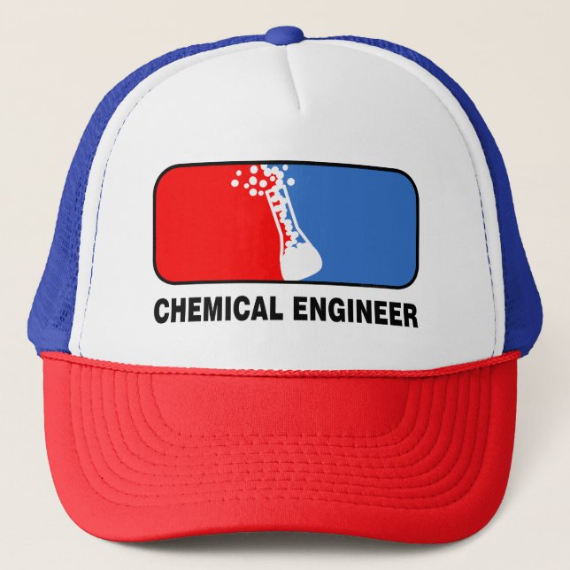 Gorra De Camionero Liga de Ingenieros Químicos (Anverso)