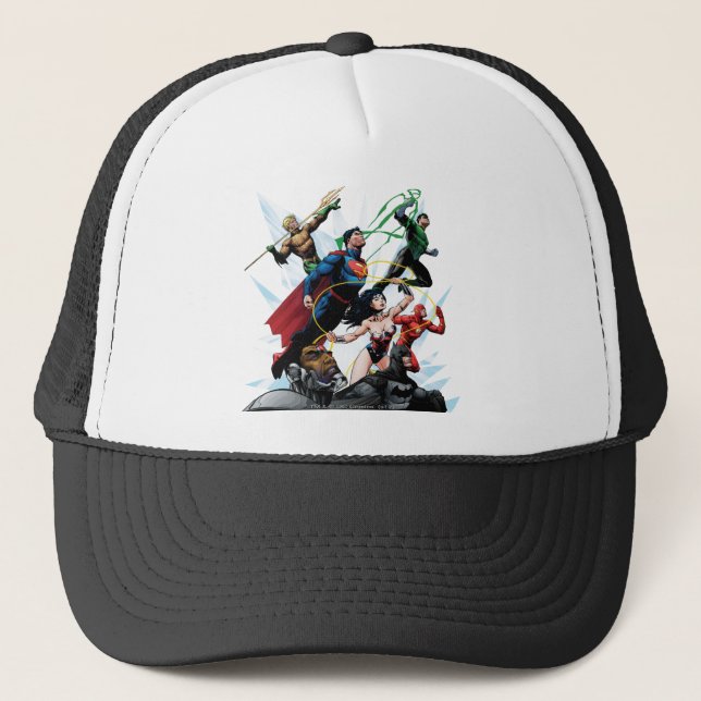 Gorra De Camionero Liga de la Justicia - Grupo 1 (Anverso)