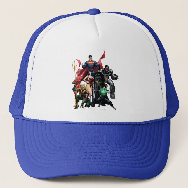 Gorra De Camionero Liga de la Justicia - Grupo 2 (Anverso)