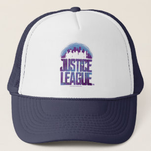 Gorra De Camionero Liga de la Justicia   Liga de Justicia City Silhou