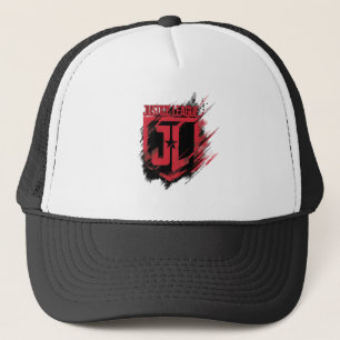Gorra De Camionero Liga de la Justicia   Pintura pinchada JL Shield