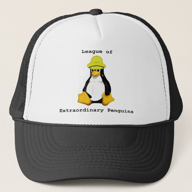 Gorra De Camionero Liga de Pingüinos Extraordinarios 2 (Anverso)