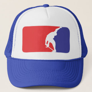 Gorra De Camionero Liga del patín - azul