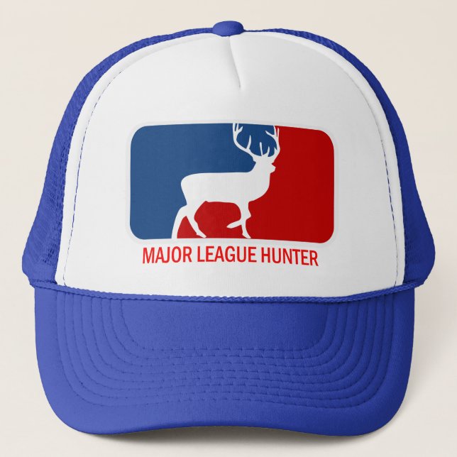 Gorra De Camionero Liga Mayor Hunter (Anverso)