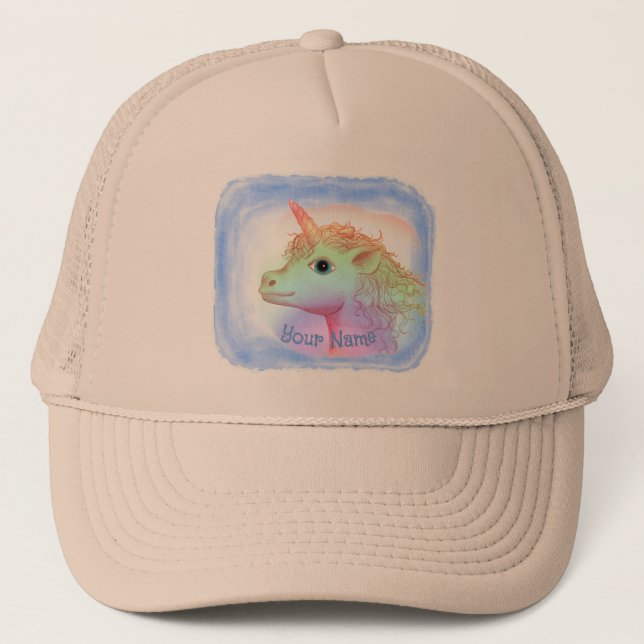 Gorra De Camionero Lightning Unicorn (Anverso)