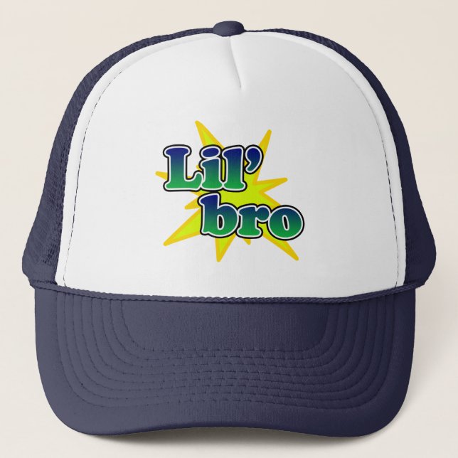 Gorra De Camionero Lil Bro (Anverso)