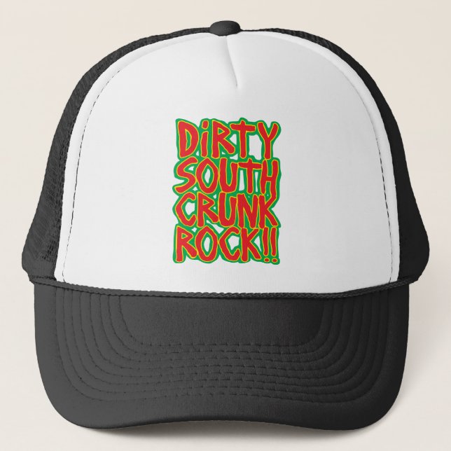 Gorra De Camionero Lil Jon "Mal cerebro sucio del sur" (Anverso)