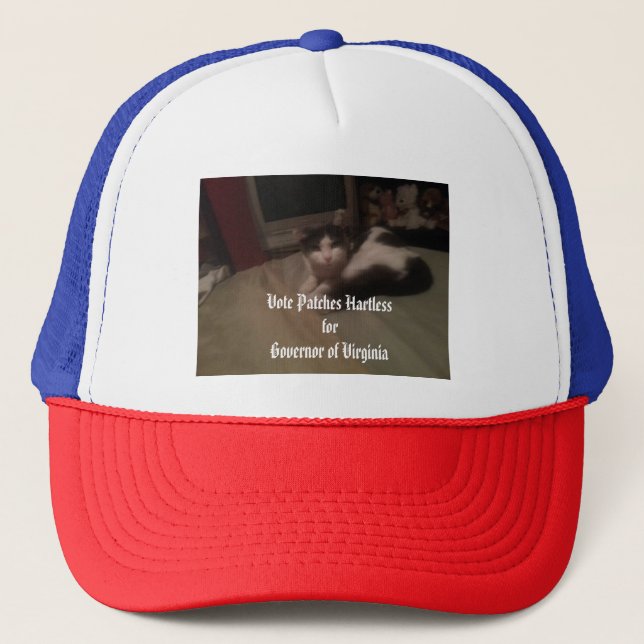 Gorra De Camionero Límite de campaña para parches inofensivos (Anverso)