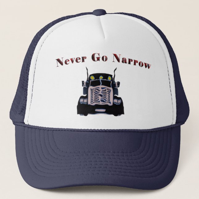 Gorra De Camionero límite de estilo de vida de aventura (Anverso)