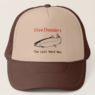 Gorra De Camionero Límite de pesca de cabeza de vapor
