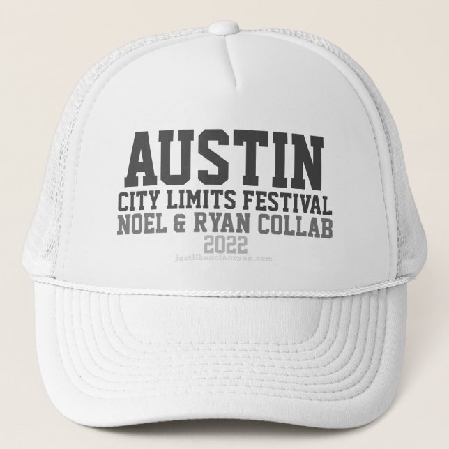 Gorra De Camionero Límites de la ciudad de Austin - ACL 2022 - Sombre (Anverso)