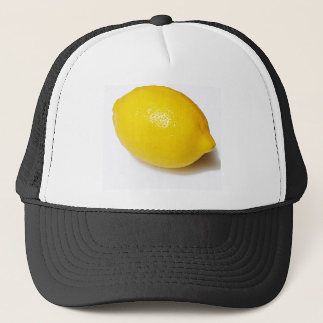 Gorra De Camionero Limón amarillo brillante (Anverso)