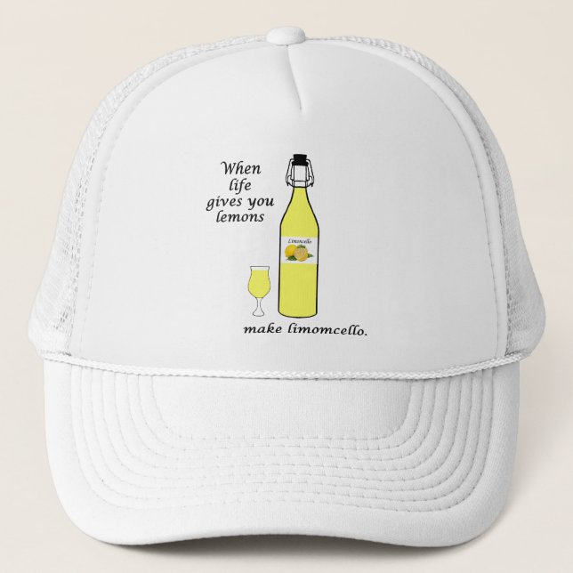 Gorra De Camionero Limones a Limoncello (Anverso)
