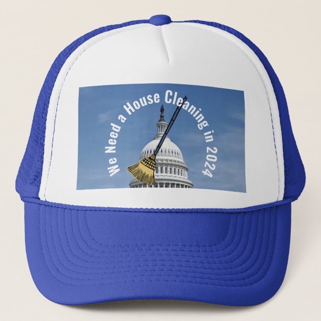 Gorra De Camionero Limpieza de casas elecciones 2024 (Anverso)
