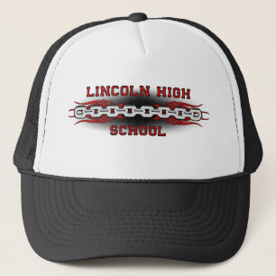 Gorra De Camionero Lincoln High School Links Blk Grd